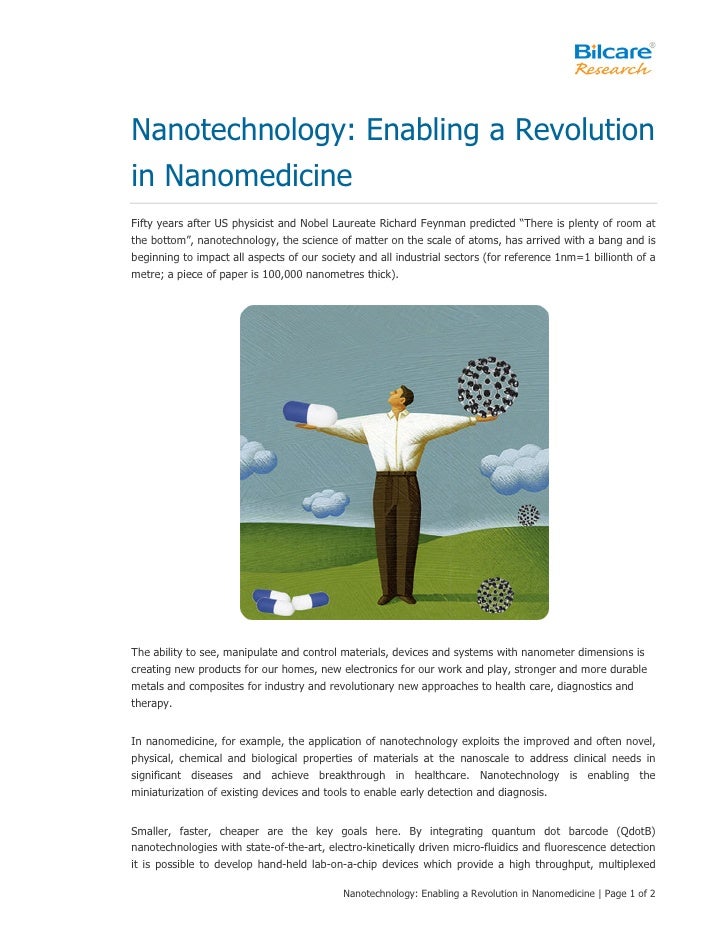 Nanotechnology: The Future of Innovation and Solutions with Potential Risks