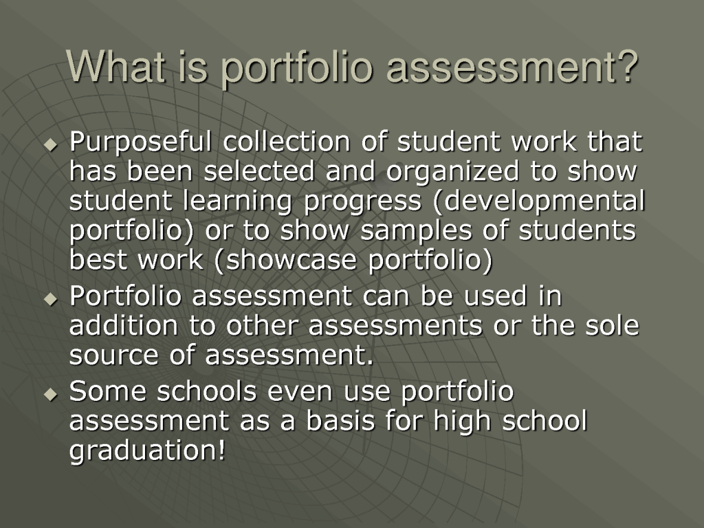 Unlocking Student Potential: The Power of Portfolio Assessment